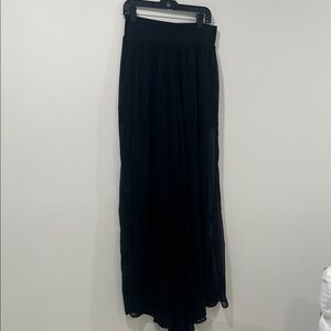 Gorgeous Pant / Skirt with shorts underneath (Sheer pleated pants)